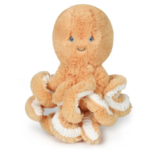 Little Ollie Octopus Gold Soft Toy 8.5″ / 22cm